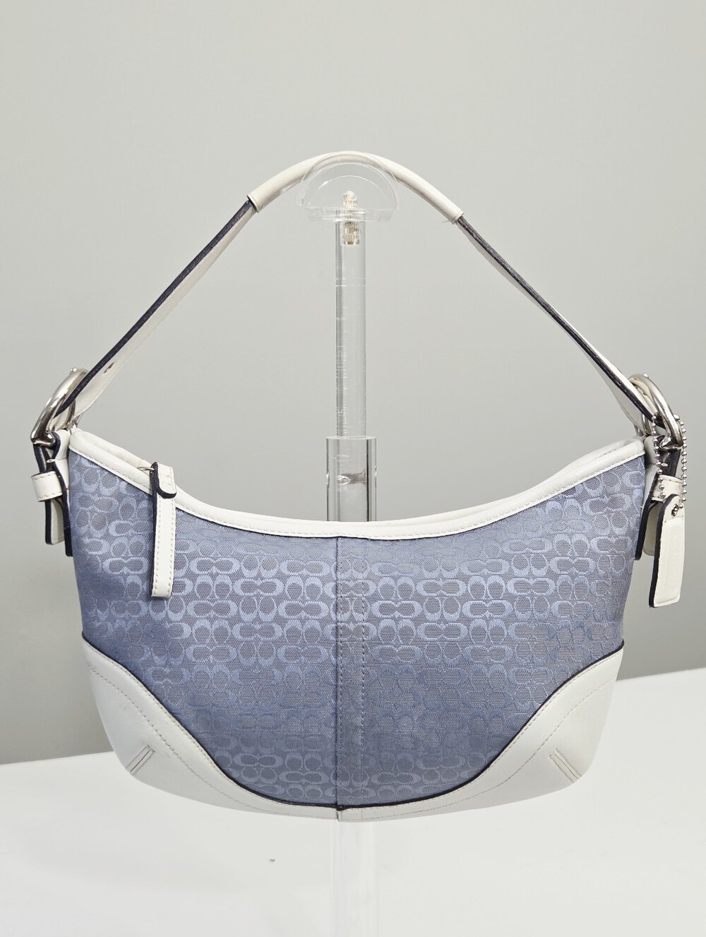 VINTAGE COACH Y2K MINI SIGNATURE C CRESCENT BAG 6351